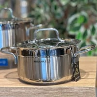 كوركماز طقم قدور استيل كوركوماز تركي 18/10 7قطعة A...