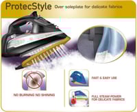 مكواة بخارية 2800 واط انتيكالك مع قاعدة FV9747M0