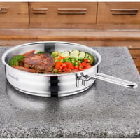 طقم قدور استيل كوركماز 18/10استرا 2 مكون من 11 قطع...