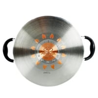 قدر أرشيا من الاستل ستيل مع غطاءين 26 سم 18/10 308...