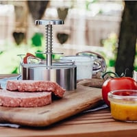 مكبس برجر إستانلس ستيل