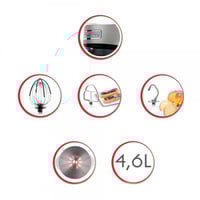 عجانة متعددة الوظائف 900 واط - qa601h27