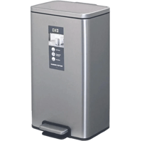 حاوية مهملات ايكو مودرن دعاس 6لتر استيل EK93611