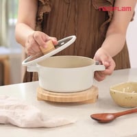 قدور كوري نيوفلام فيكا سعة 24 سم اوف وايت 121148