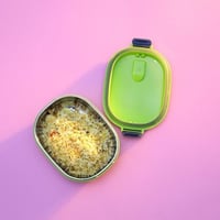 حافظة طعام استل 900 مل اخضر رويال فورد RF5652GR