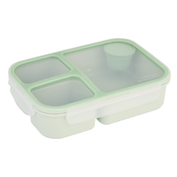 حافظة وجبة مقسمة باللون الاخضر سعة 1.5لتر HPL782M