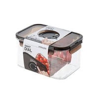 حافظة طعام بلاستيك مع قرص التاريخ الدوار 2.2 لتر