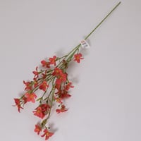 غصن زهور احمر مرجاني