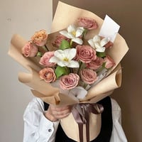 ورق تغليف خشن موف (10 حبات)