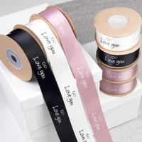 شرائط ستان اسود ( LOVE YOU ) 10 متر