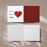 كروت Love You ( 3 كروت )