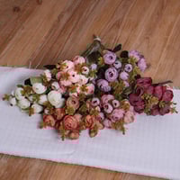 ورد بيوني ميني برتقالي