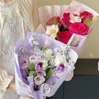 ورق تغليف ديكوباج وردي فاتح ( 15 ورقه )