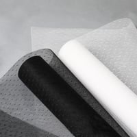 رول تغليف خيش منقط رمادي