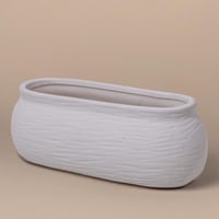 فازة سيراميك مستطيلة