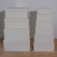 علب 10 قطع صغير فانيلا