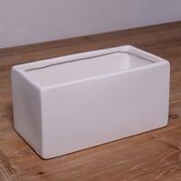 فازة مستطيلة رخام