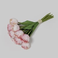 ربطة بيوني وردي فاتح