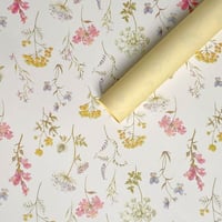 ورق تغليف مورد اصفر (10 حبات )