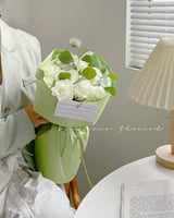 ورق تغليف ثقيل فاخر وردي خربزي (15 حبة)