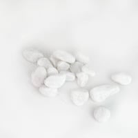 حجر زينة ابيض كبير