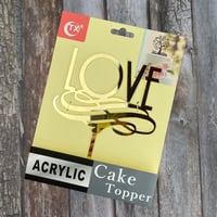 تغريسات LOVE ذهبي مرايا