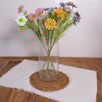 غصن ورد ديزي أصفر برتقالي