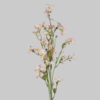 غصن زهور وردي فاتح