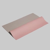 تغليف بلاستيك وجهين وردي فاتح + بيج ( 20 تغليف )