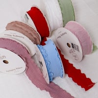 شرائط قماش عريض ازرق