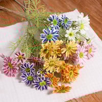 غصن ورد ديزي وردي غامق