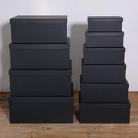 علب 10 قطع صغير اسود