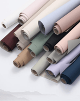 رول ورق مخملي بني