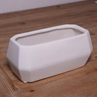 فازة مستطيلة رخام