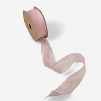 شريطة قماش وردي ( 10 متر )