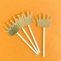 تغريسات ميني كراون ذهبي