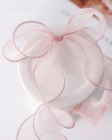 شرائط اورجنزا عريضة احمر (10 متر)