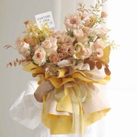 ورق تغليف منقط اصفر (20 حبة)