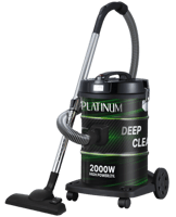 بلاتينيوم VC-8212 مكنسة كهربائية أسطوانية مزودة بخ...