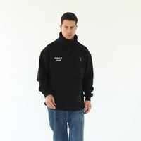 Black sweater oversized - unisex