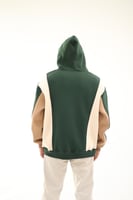 Green hoodie oversized - unisex