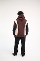 Brown hoodie oversized - unisex