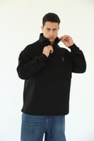 Black sweater oversized - unisex