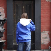 Oversized Blue hoodie - unisex