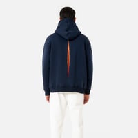 Dark blue hoodie oversized- unisex