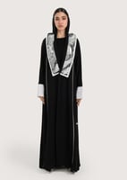 L295-كريب أسود- أبيض