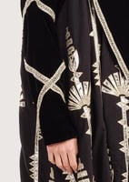 L199 - لنن قصب ذهبي مع مخمل