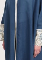 L244 -عباية بشت- أزرق