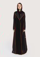 L249 -عباية كريب مع لينين- أورنج