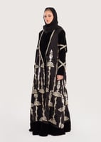 L199 - لنن قصب ذهبي مع مخمل